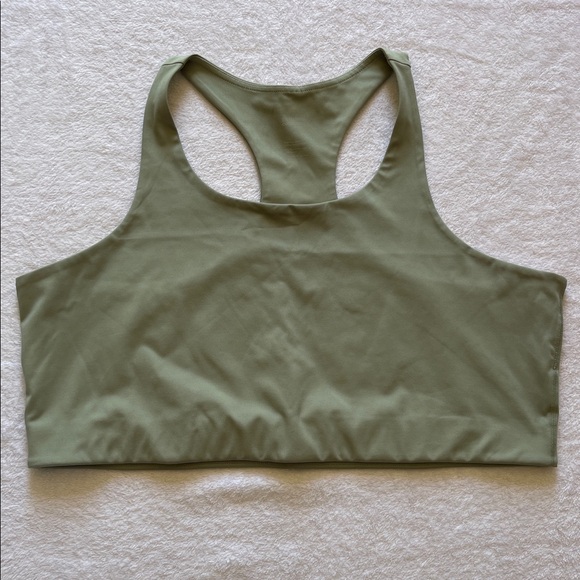 Girlfriend Collective Ribbed Tommy Bra & Paloma Racerback Bra Bundle, Women's 4X - Picture 5 of 9